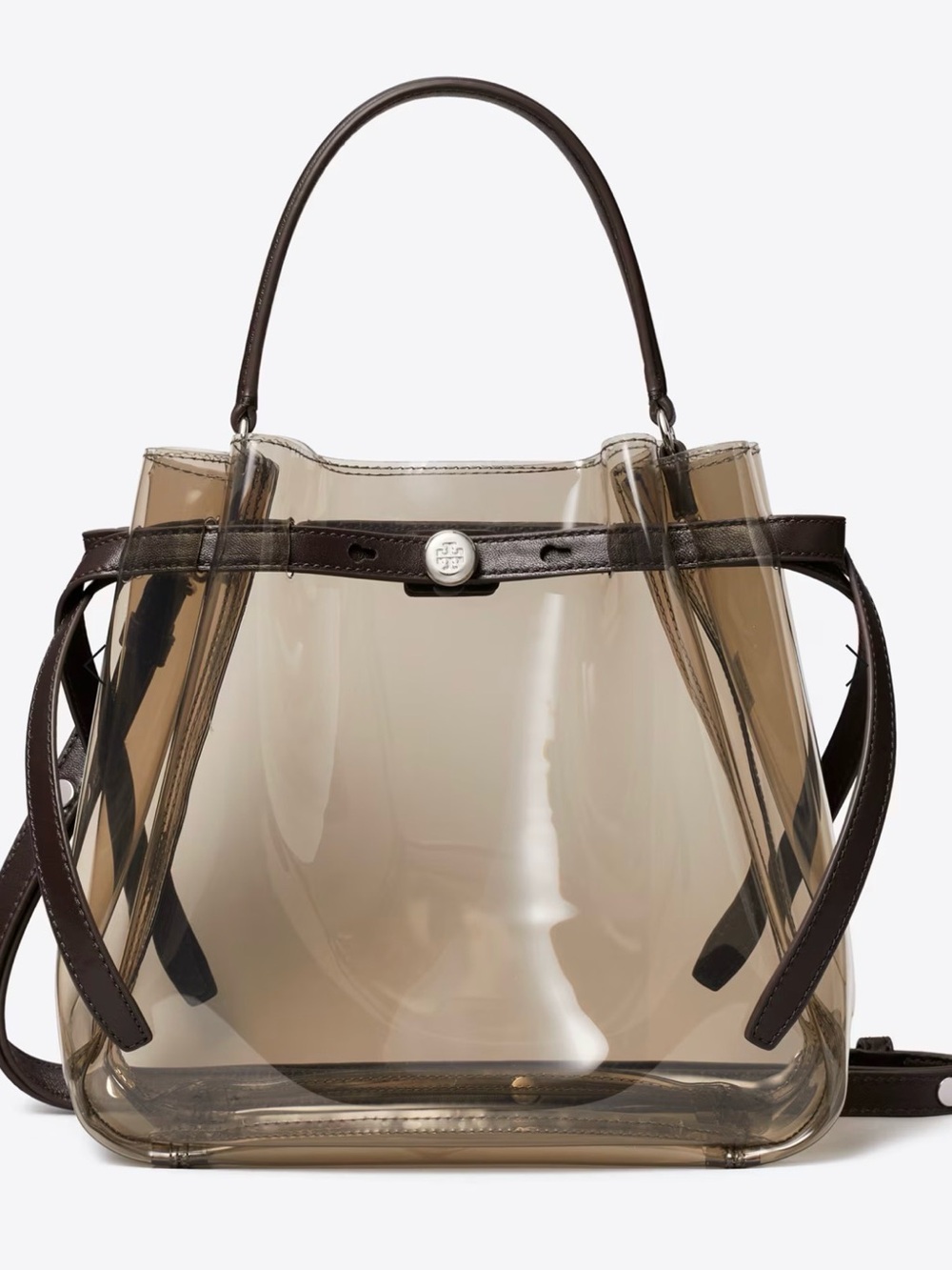 ROMY CLEAR BUCKET BAG - Picture 1 of 2